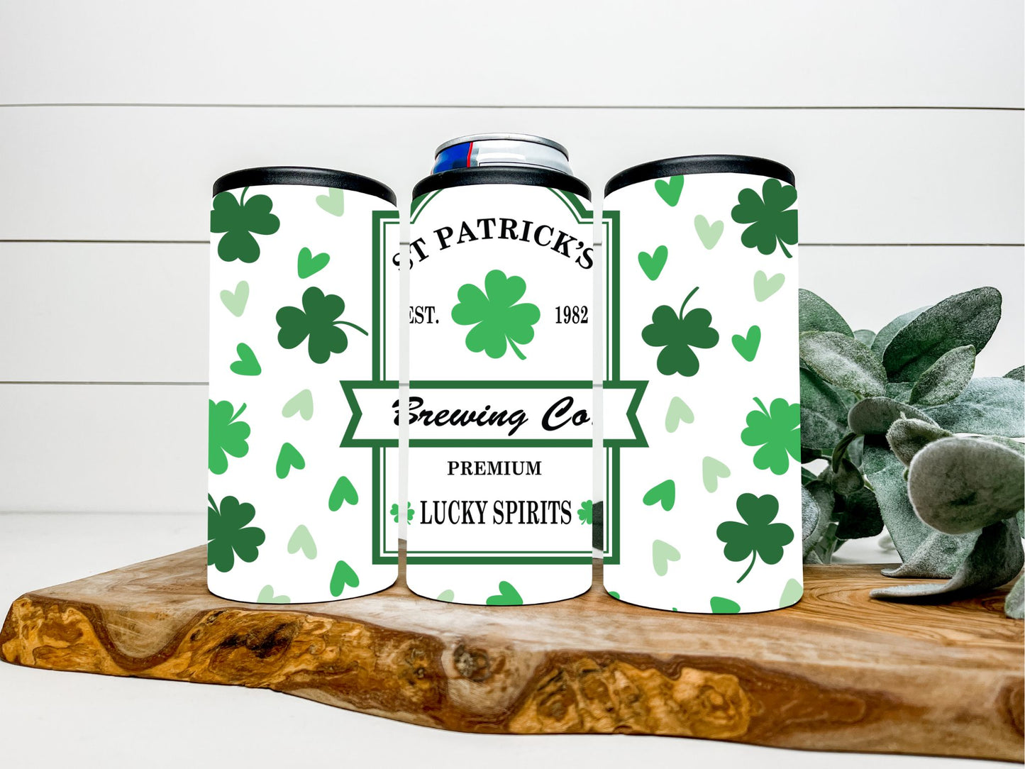 St. Patrick's Day Brewing Company Tumbler - White