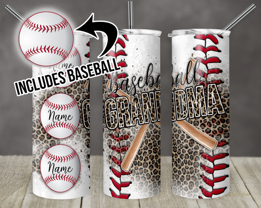 20oz Baseball Grandma Tumbler